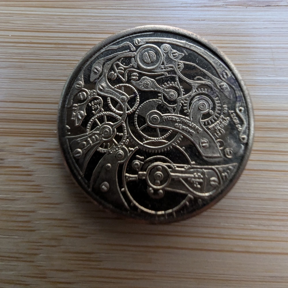 Patek Philippe Gold Mechanism Coin - Picture 4 of 11